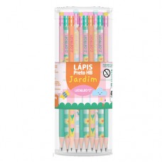 MP-L04 - Lápis Grafite HB Jardim com Borracha